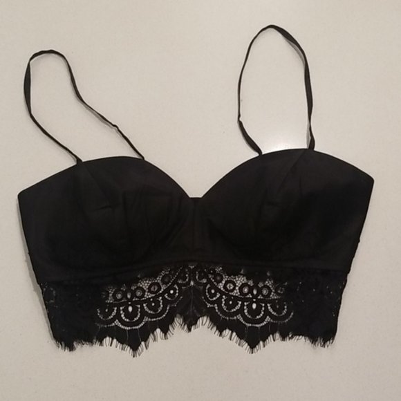 bebe bralette with lace - Picture 9 of 11